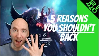 5 Reasons Not To Back Lords of Ragnarok (Why It Might Not Be For You)