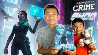 Chronicles of Crime 2400 Unboxing | Lucky Duck Games | Cooperative Murder Mystery Board Game