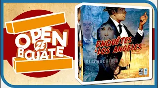 Enquêtes à Los Angeles - Unboxing