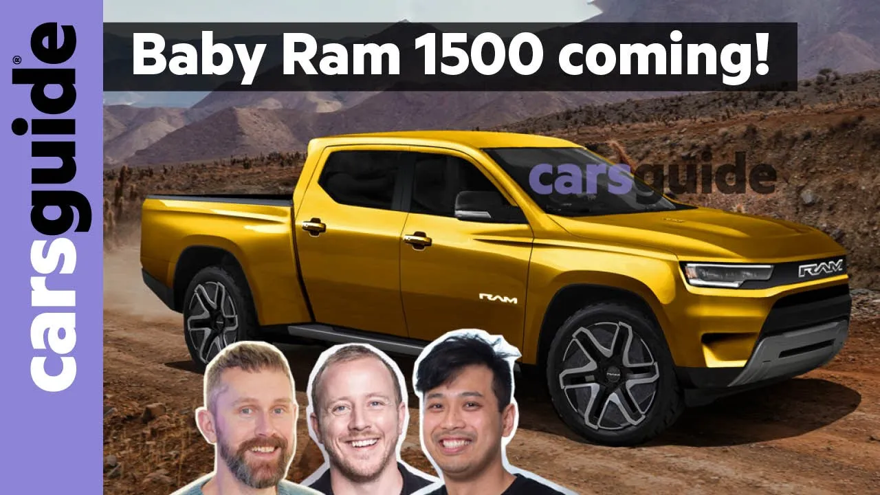 New Ford Ranger rival! 2024 Ram Dakota pickup/ute set for EV, petrol, diesel options - and Australia