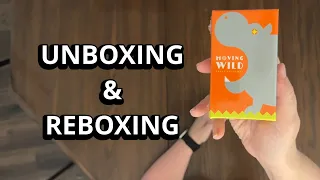 Moving Wild - Quick Look Card Game Unboxing & Reboxing - What's in the Box?