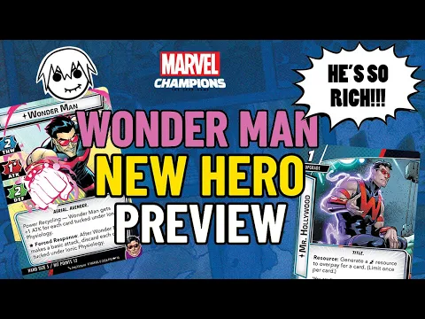 Marvel Champions WONDER MAN New Hero Preview