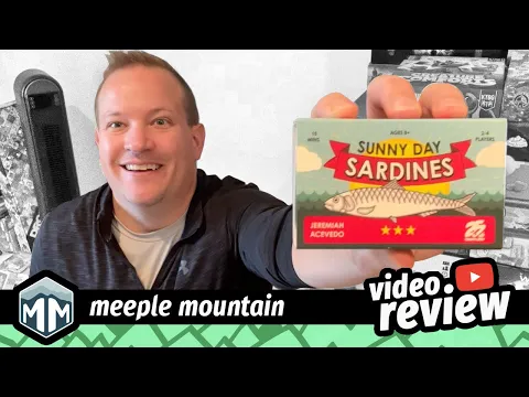 Sunny Day Sardines - How to Play & Review - Boardgame Brody