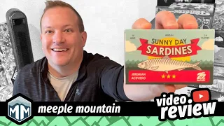 Sunny Day Sardines - How to Play & Review - Boardgame Brody