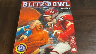 Sci-Fi Fantasy Saturday - Blitz Bowl Season 2 (Games Workshop) - NFL Draft Day Special
