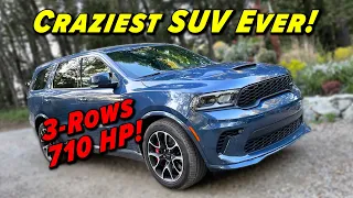 0-60 In 3.4 Seconds With 3 Rows - The Durango Hellcat Is The Ultimate Insanity