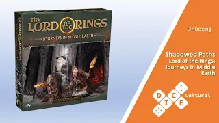 Dice Unboxing - Lord of the Rings: Journeys in Middle Earth - Shadowed Path