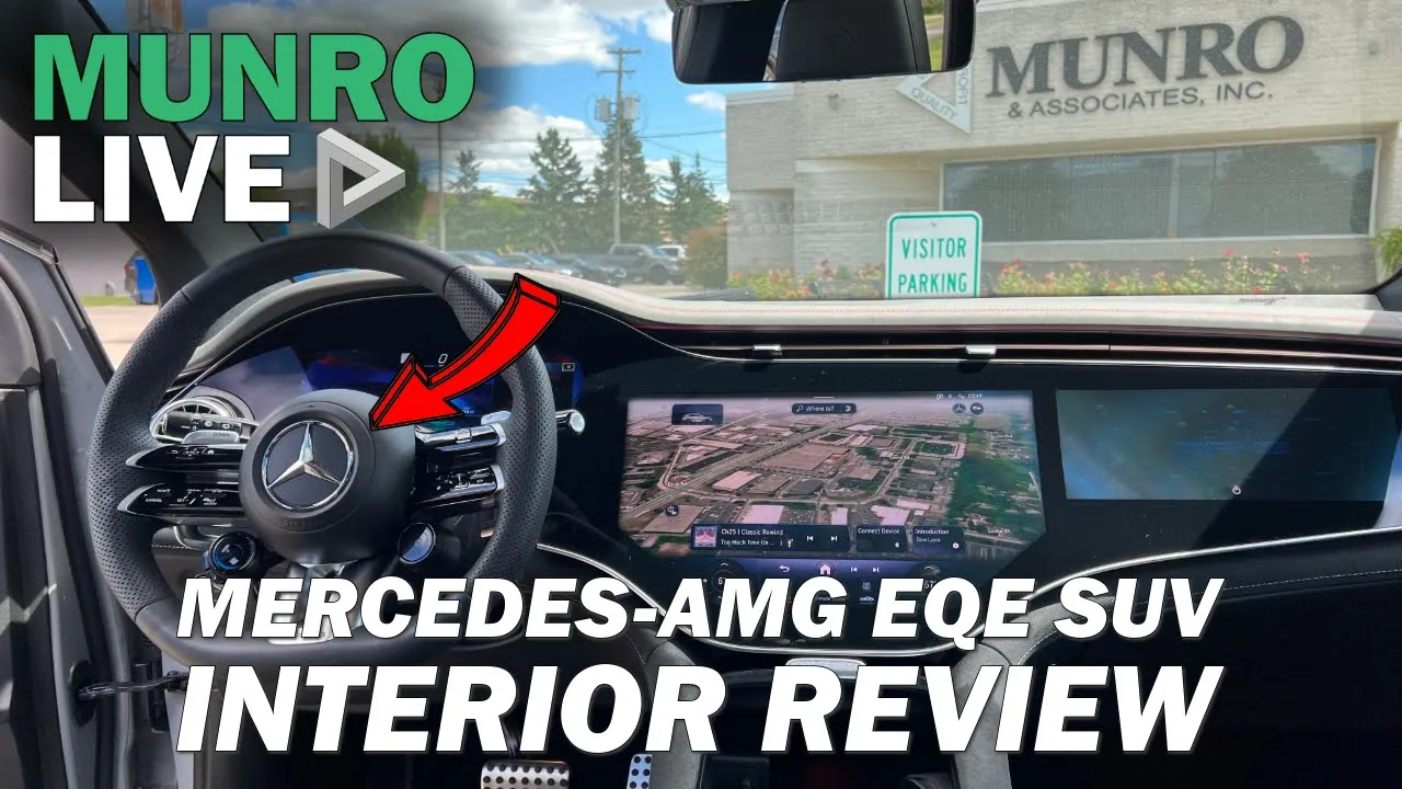 Fit, Finish, and Flair: 2024 Mercedes-AMG EQE SUV Interior Review