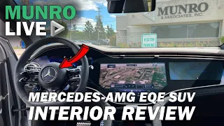 Fit, Finish, and Flair: 2024 Mercedes-AMG EQE SUV Interior Review