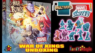 Marvel Untied: Multiverse - Detailed War of Kings - Unboxing
