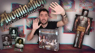 ABOMINACIÓN: EL HEREDERO DE FRANKESTEIN cómo se juego