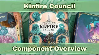 Kinfire Council Deep Dive: What You Really Get in the Boxes! #boardgames
