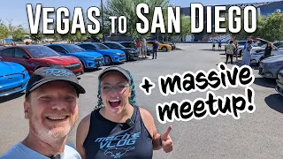 Mustang Mach-E Road Trip Vegas To San Diego | WE MADE IT!