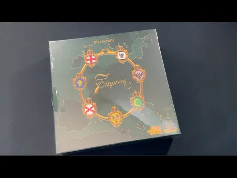 TDG: 7 Empires unboxing with Ray