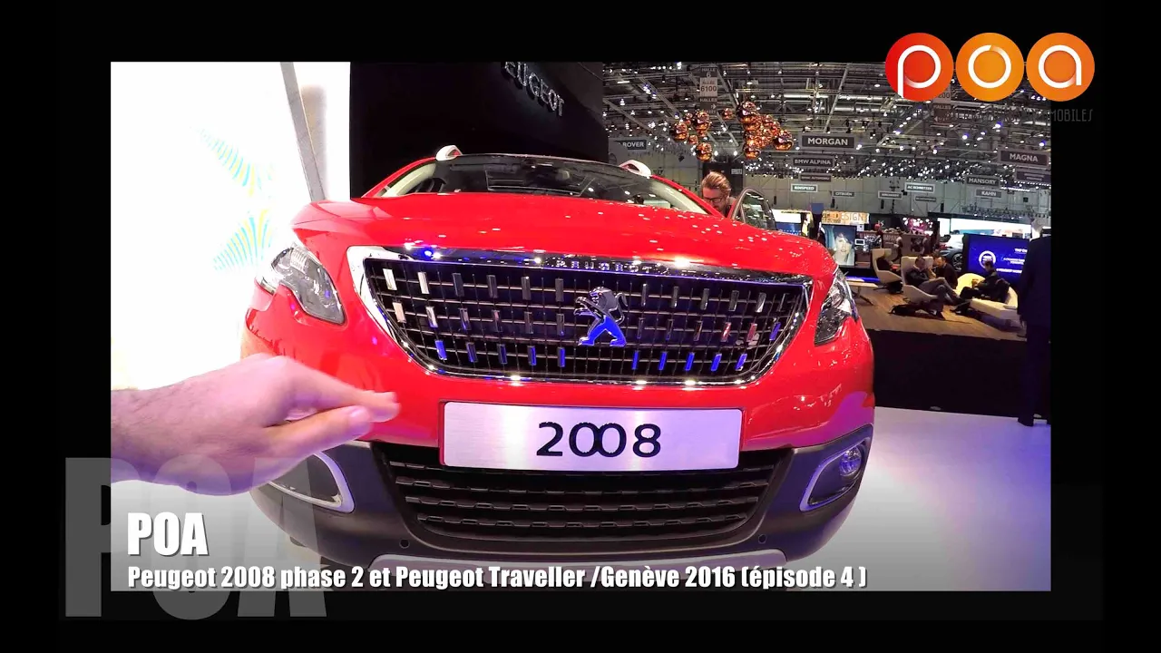 Nouveau Peugeot 2008 2016 (restylé) - Salon de Genève 2016 4/20