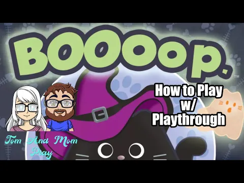 BOOoop. Board Game How to Play and Playthrough
