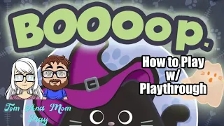 BOOoop. Board Game How to Play and Playthrough