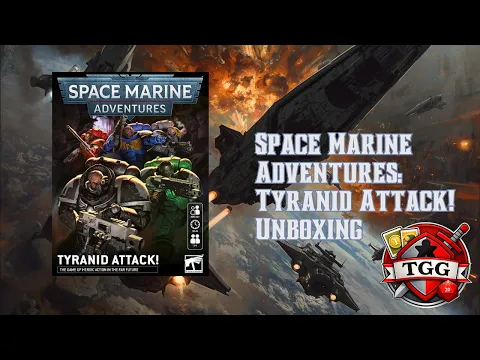 Space Marine Adventures: Tyranid Attack! Board Game Unboxing | Components & First Look