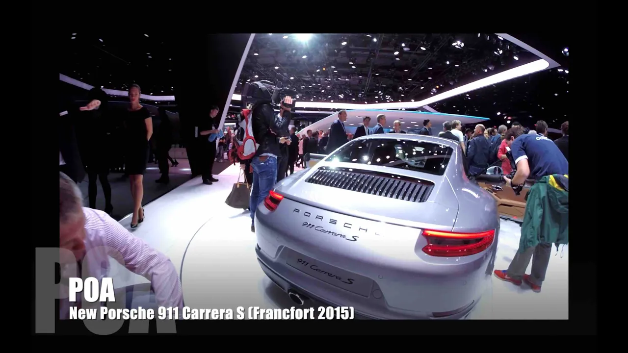 Nouvelle Porsche 911 (Francfort 2015)