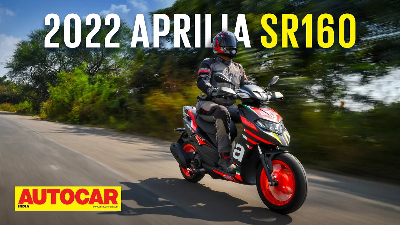 2022 Aprilia SR 160 review - Change is the only constant | First Ride | Autocar India