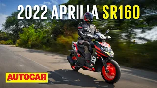 2022 Aprilia SR 160 review - Change is the only constant | First Ride | Autocar India