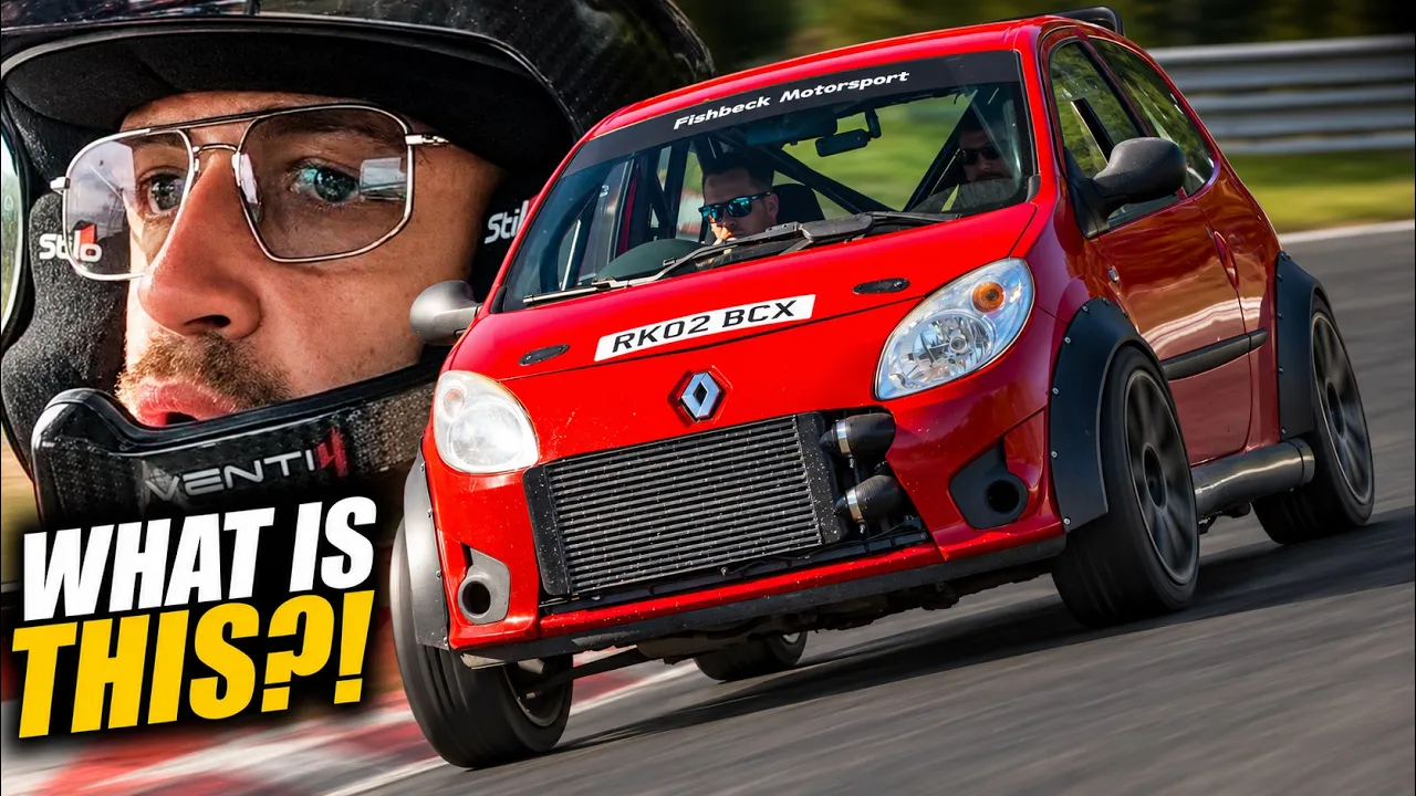 Audi TT-Swapped AWD Renault Twingo🤯 Nürburgring
