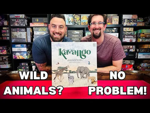 Kavango Board Game Review - First Impression - Kickstarter - Mazaza Games