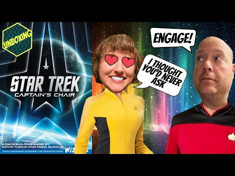 Star Trek Captain's Chair - A Boardgamechuck Unboxing