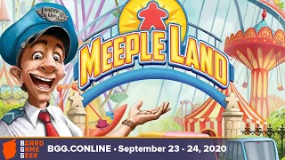 Meeple Land — game preview at BGG CONLINE September 2020