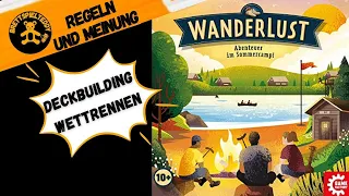 Wanderlust: Das Deckbuilding Wettrennen für Familien - Brettspiel Teddy
