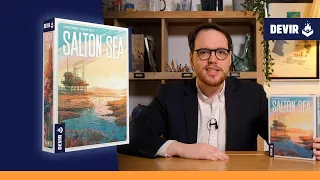 ✅ Cómo jugar a Salton Sea - Devir