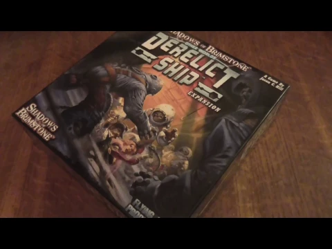 An Unboxing of Shadows of brimstone Derelict ship Expansion