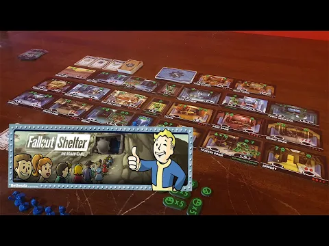 Fallout Shelter Board Game Solo Playthrough