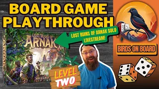 Lost Ruins of Arnak Solo Playthrough - Level 2 (Part 1)