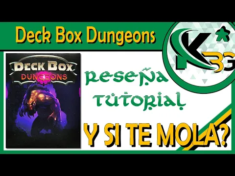 🏹Deck Box Dungeons⚔ | 🔎 Reseña, y Tutorial | ✔ Y si te mola?