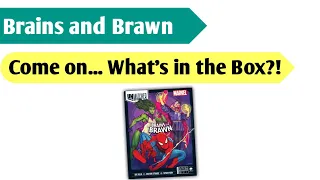 Thwip!: An Unboxing of Marvel Unmatched - Brains and Brawn