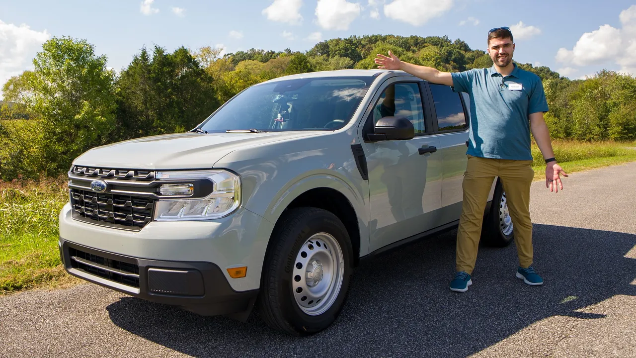 I Drive The Ford Maverick Hybrid - The Least Expensive New Pickup You Can Buy!