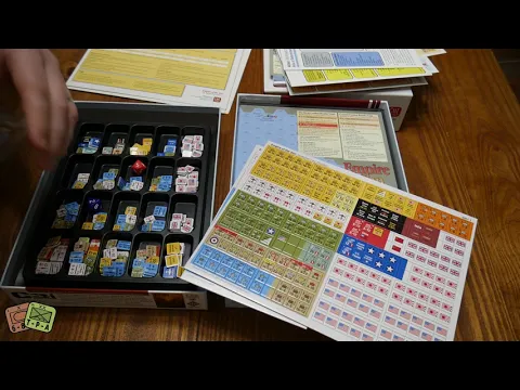 Unboxing: Comparison - Empire of the Sun 2nd Ed. from GMT Games - The Players' Aid
