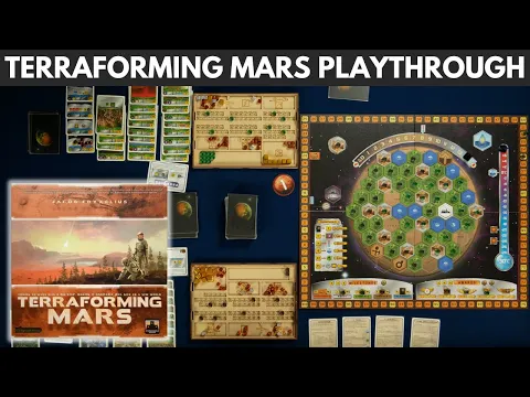 Terraforming Mars Playthrough | Shadow of the Game