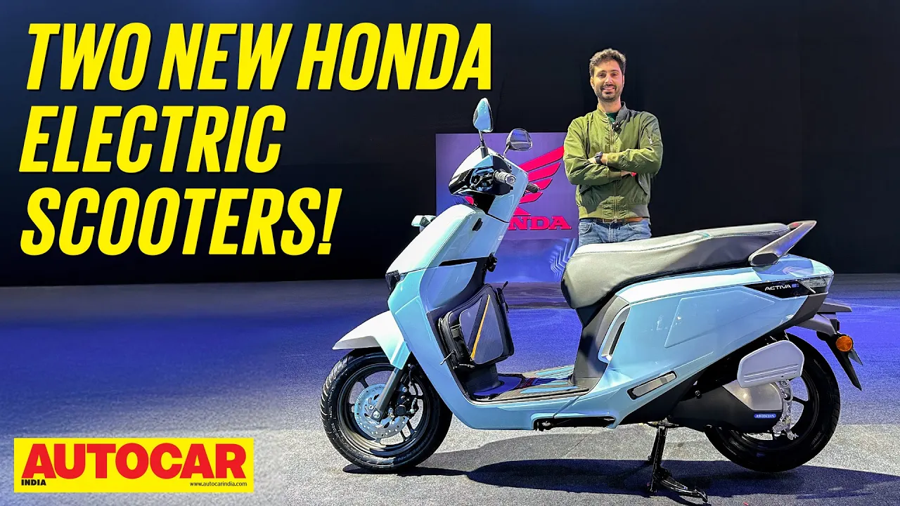 Honda Activa e: and QC 1 - Honda finally enters the EV race | Walkaround | Autocar India