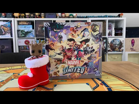 Marvel United Special Christmas Play Through - Warzone Punisher vs Santa!