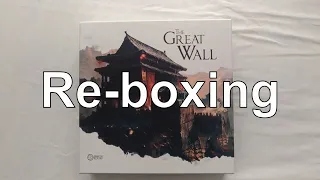 Re-boxing The Great Wall (meeple edition) & Stretch Goals