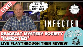 Deadbolt Mystery Society: Infected (live playthrough)