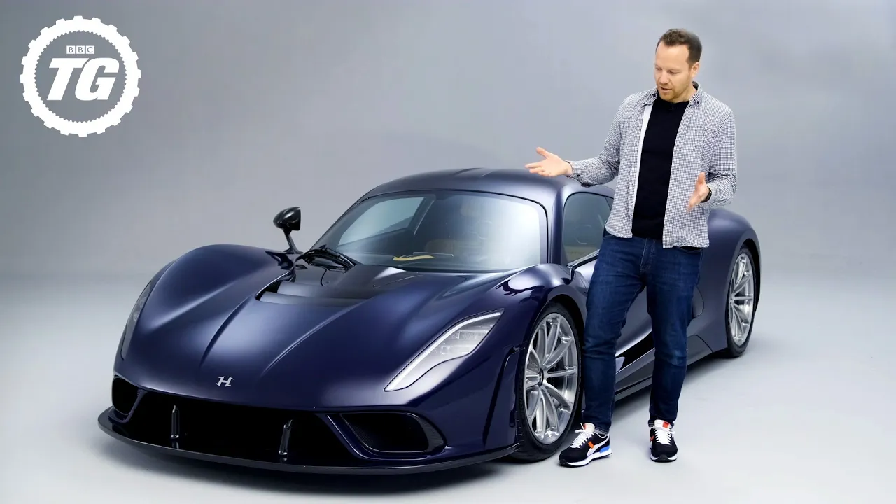 FIRST LOOK: Hennessey Venom F5: 1,817bhp, 311mph. Is this the next world's fastest car? | Top Gear