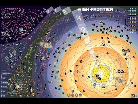 High Frontier 4 All Jeu de base Partie expliquée 1sur2