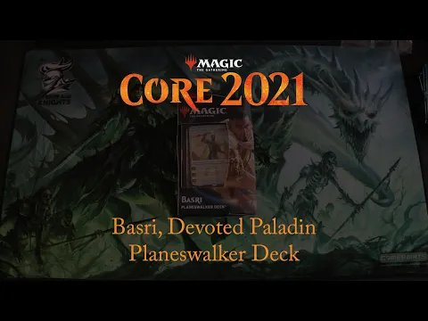 Magic: The Gathering: Core Set 2021 Basri, Devoted Paladin Planeswalker Deck