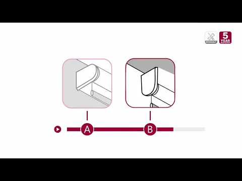 Persiana Double Vision Rolô Poliéster Branco 2x2,2m Lumina Inspire