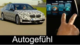 Preview all-new BMW 7-Series 2016 technology: gesture control, auto parking, cabron fibre Neuer 7er