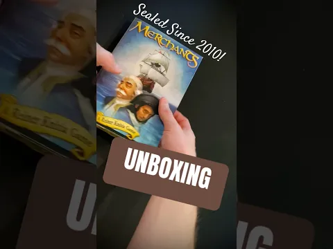 Unboxing Reiner Knizia’s Merchants
