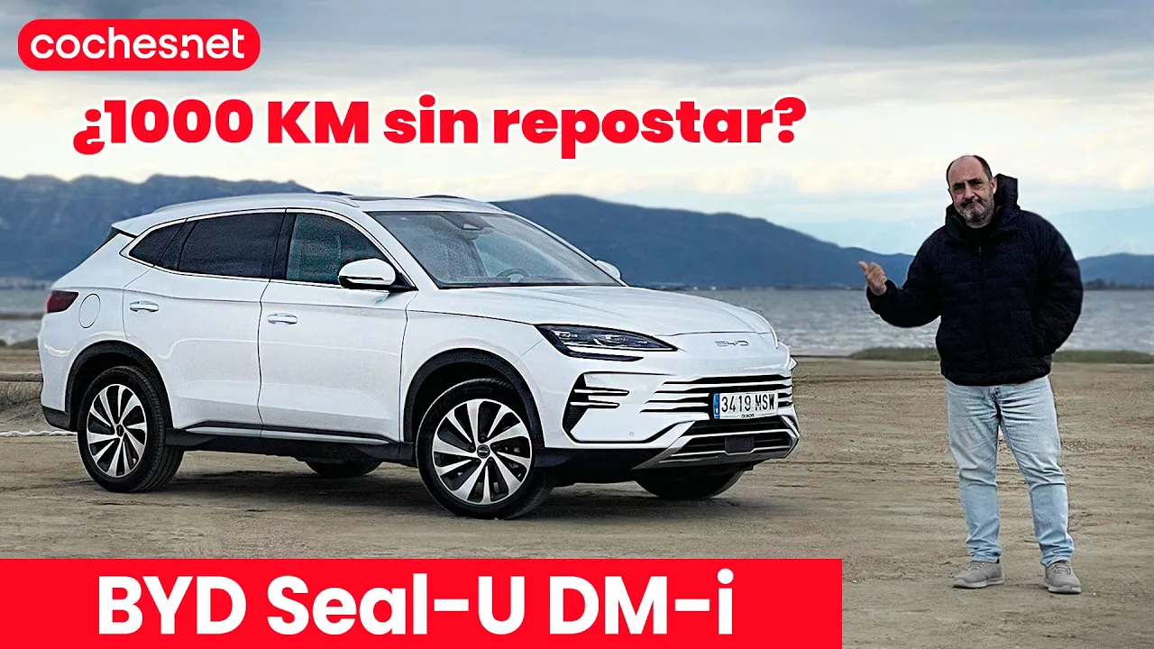 1.000 KM sin repostar en un BYD Seal-U DM-i 2024 | Prueba / Test / Review en español | coches.net